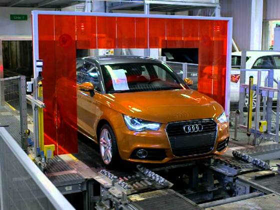 Audi A1 Sportback Produktion in Brüssel
